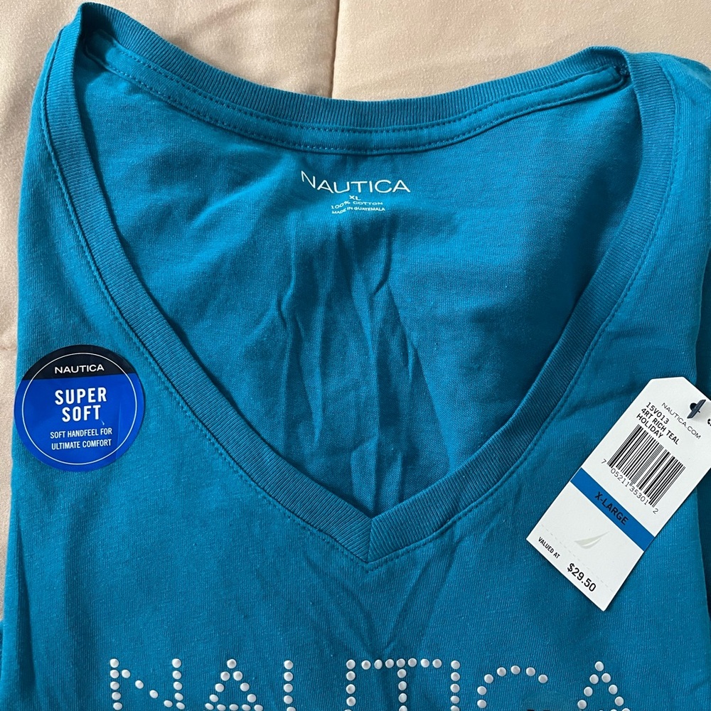 Nautica Blue Short Sleeve Tee